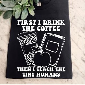 Teacher shirt coffee cute popular trending cheetah print